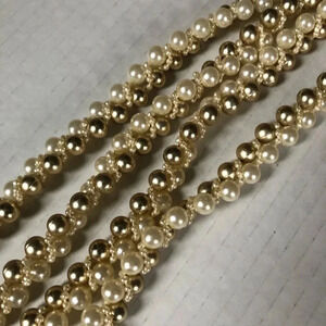 Vtg Faux Pearl Garland